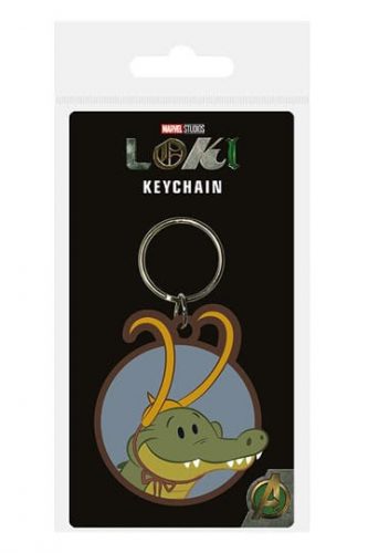 Loki Alligator Loki PVC kulcstartó