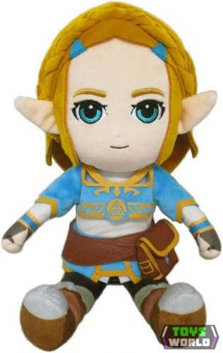 The Legend of Zelda: Breath of the Wild Zelda plüss figura 28 cm