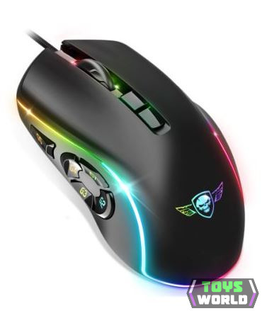 Spirit Of Gamer ELITE-M30 Gaming egér fekete 