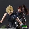 Final Fantasy VII Remake Play Arts Kai Jessie, Cloud & Bike akciófigura