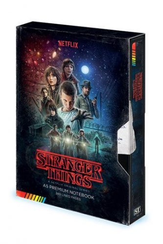 Stranger Things Premium notebook A5 VHS (S1)