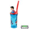 Superman 3D Figurine szívószálas pohár 360 ml