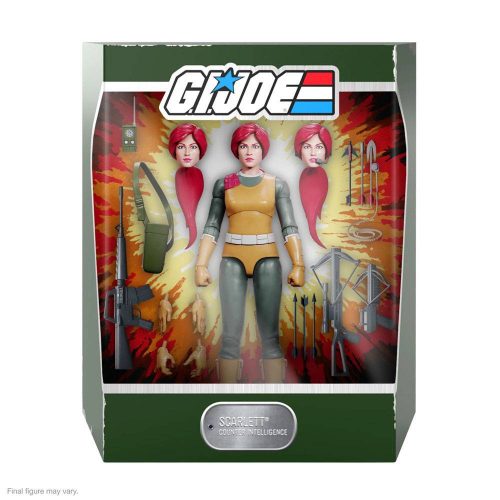 G.I. Joe Ultimates Scarlett akciófigura 18 cm