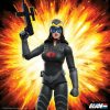 G.I. Joe Ultimates Baroness (Black Suit) akciófigura 18 cm