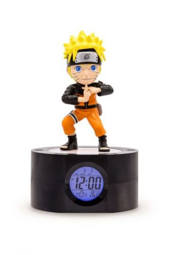 Naruto Shippuden Naruto Uzumaki ébresztőóra figura 20cm