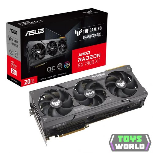 ASUS Radeon RX 7900 XT 20GB TUF Gaming OC Edition videokártya 