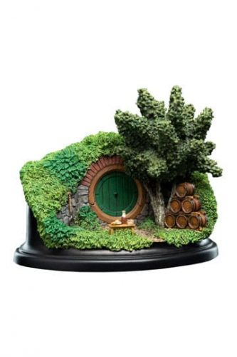 The Hobbit: An Unexpected Journey Hobbit Hole - 15 Gardens Smial Dioráma szobor figura 14,5 x 8 cm